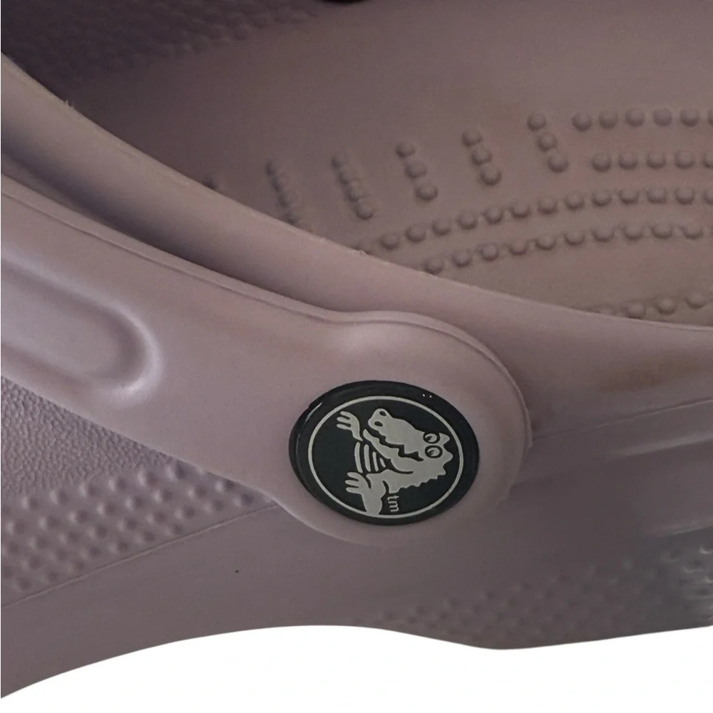 Crocs Classic Slip on lavender with strap Men size 6 Women Size 8  Comfort - Picture 4 of 8